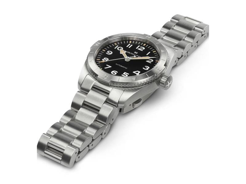 AUTOMATIC WATCH STEEL/STEEL KHAKI FIELD EXPEDITION HAMILTON H70225130